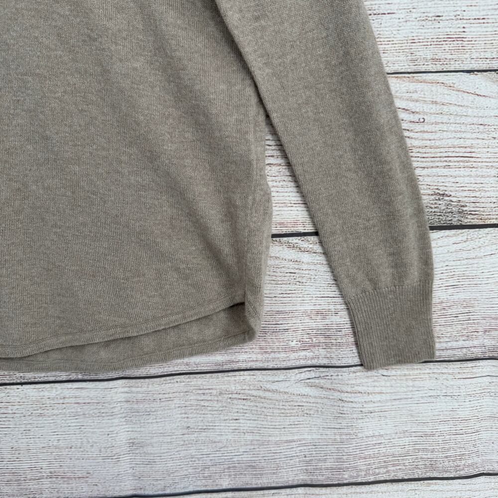 Madewell Ashbury Mockneck Sweater Womens XXS Beige Merino Wool Alpaca NEW - Picture 6 of 14